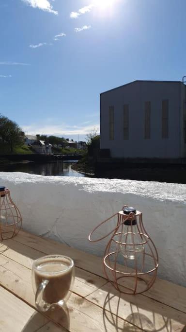 Stunning Riverside Town House With Views Ayrshire Girvan Exteriör bild